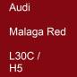 Preview: Audi, Malaga Red, L30C / H5.